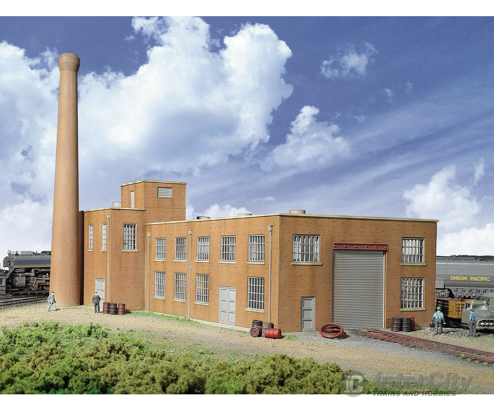 Walthers Cornerstone Ho 2902 Machine Shop -- Kit - 13-5/8 X 8-3/4 5-1/8 34.6 22.2 13Cm Structures