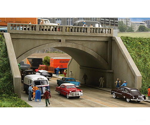 Walthers Cornerstone Ho 3196 Arched Road Bridge - Street System -- Kit 7-3/4 X 10-3/8 3-7/8 19.7