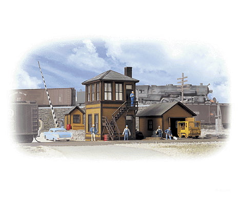 Walthers Cornerstone Ho 3530 Trackside Structures Set -- Kit