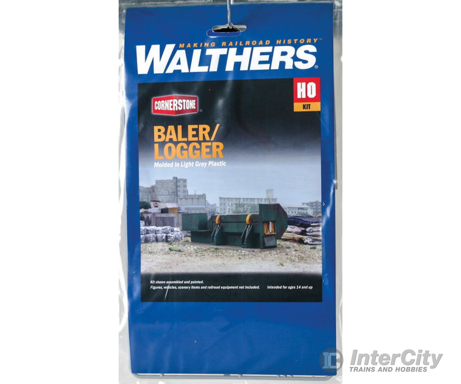 Walthers Cornerstone Ho 3631 Baler-Logger -- Kit - 4-5/8 X 1-3/8 1-1/4 11.7 3.4 3.1Cm Structures