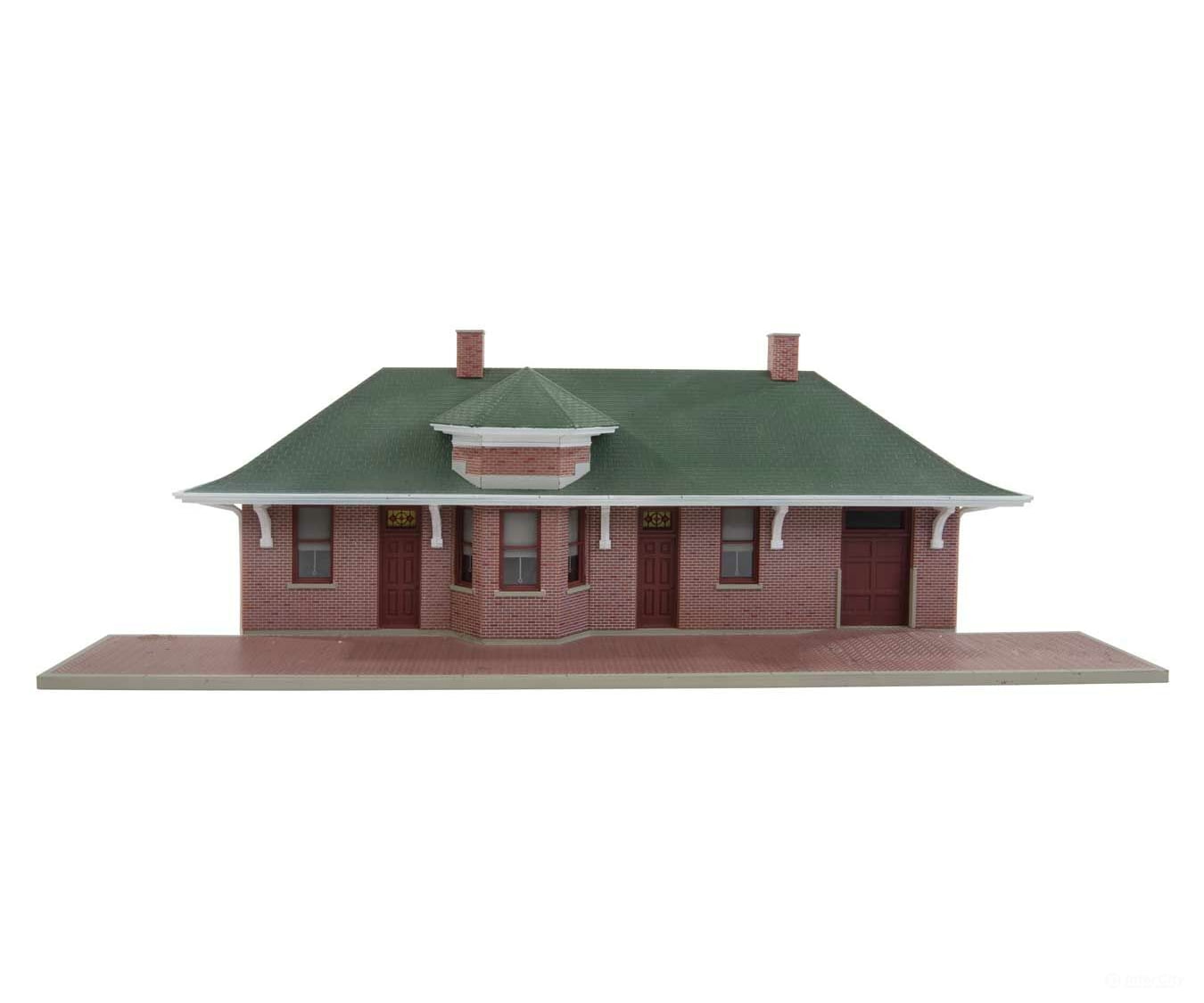 Walthers Cornerstone Ho 4054 Pella Depot -- Kit - 12 X 5 3-1/2 30 12.7 8.8Cm Structures