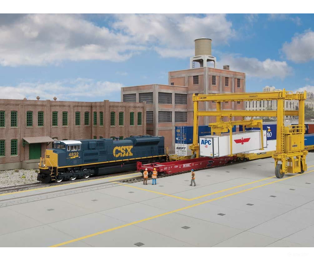 Walthers Cornerstone Ho 4120 Intermodal Yard Pavement -- Kit Roads & Streets