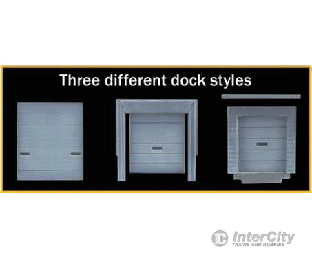 Walthers Cornerstone N 3268 Truck And Railroad Docks -- Kit Structures