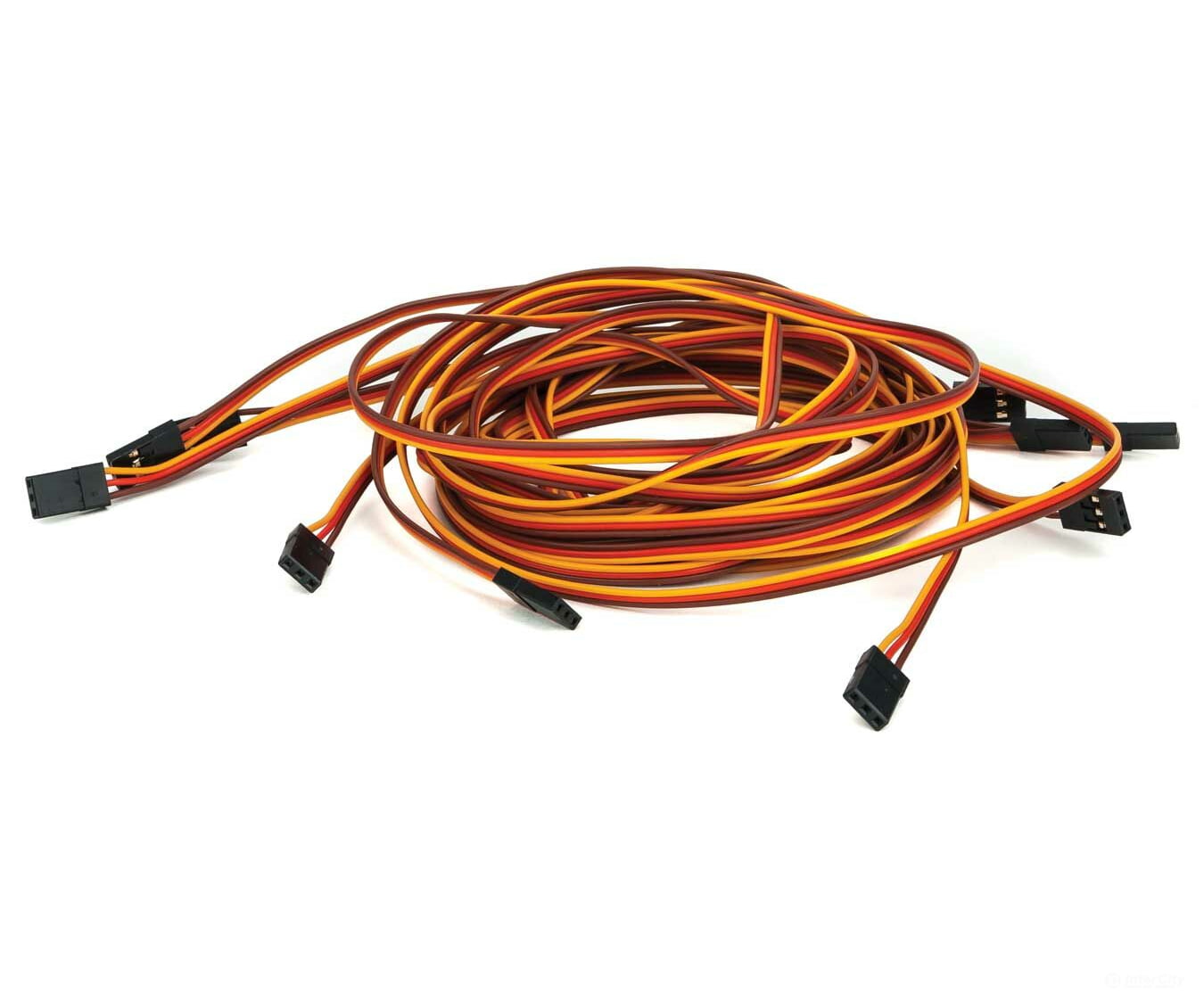Walthers Electrical 112 Layout Control System -- Connecting Cable Pkg(5) Socket - Track Accessories