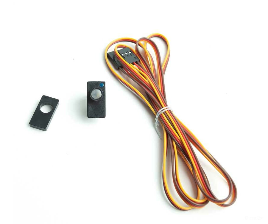 Walthers Electrical 156 Single Color Led Fascia Indicator - Layout Control System -- Red Track