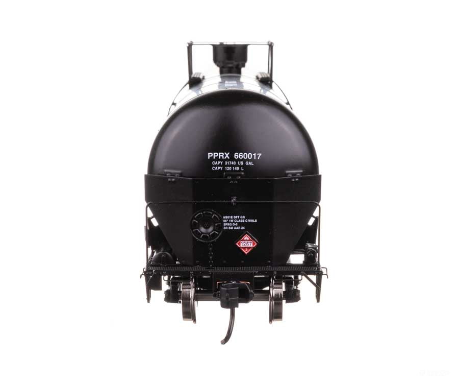 Walthers HO 100774 55’ Trinity Modified 30,145-Gallon Tank Car - Conoco Phillips PPRX #660017 - Freight Cars