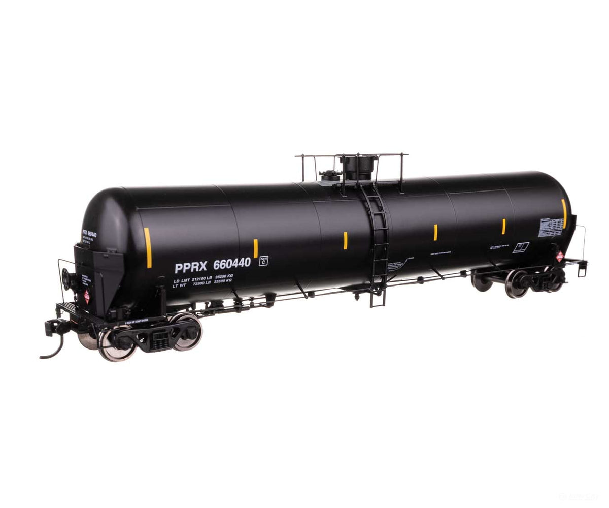 Walthers HO 100776 55’ Trinity Modified 30,145-Gallon Tank Car - Conoco Phillips PPRX #660440 - Freight Cars