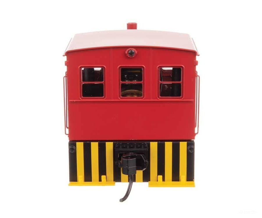 Walthers HO 20017 Plymouth ML-8 Industrial Switcher - DCC only - Red with Pilot Stripes - Locomotives