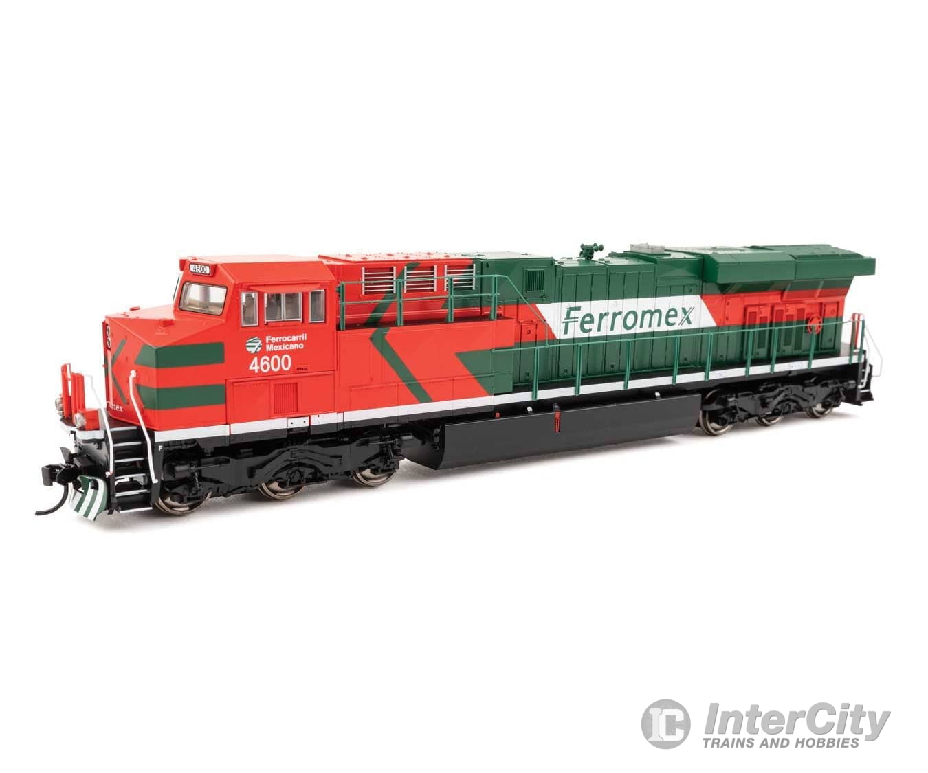 Walthers HO 20217 GE ES44AC Evolution Series GEVO - ESU Sound & DCC - Ferromex #4600 Locomotives