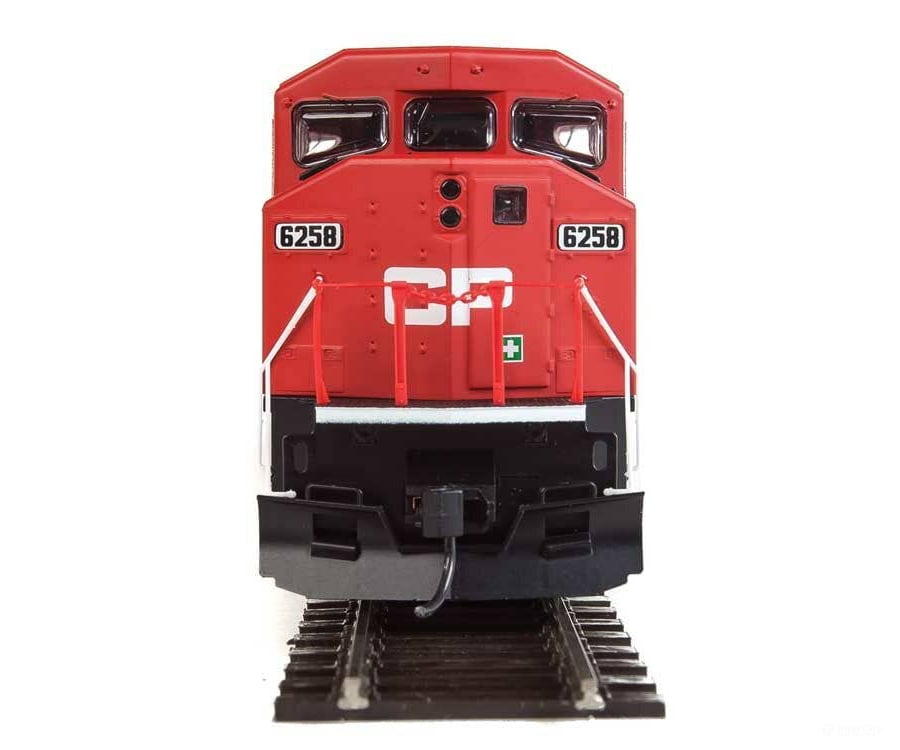 Walthers HO 20305 EMD SD60M with 3-Piece Windshield - ESU(R) Sound & DCC - Canadian Pacific #6258 (red white black)