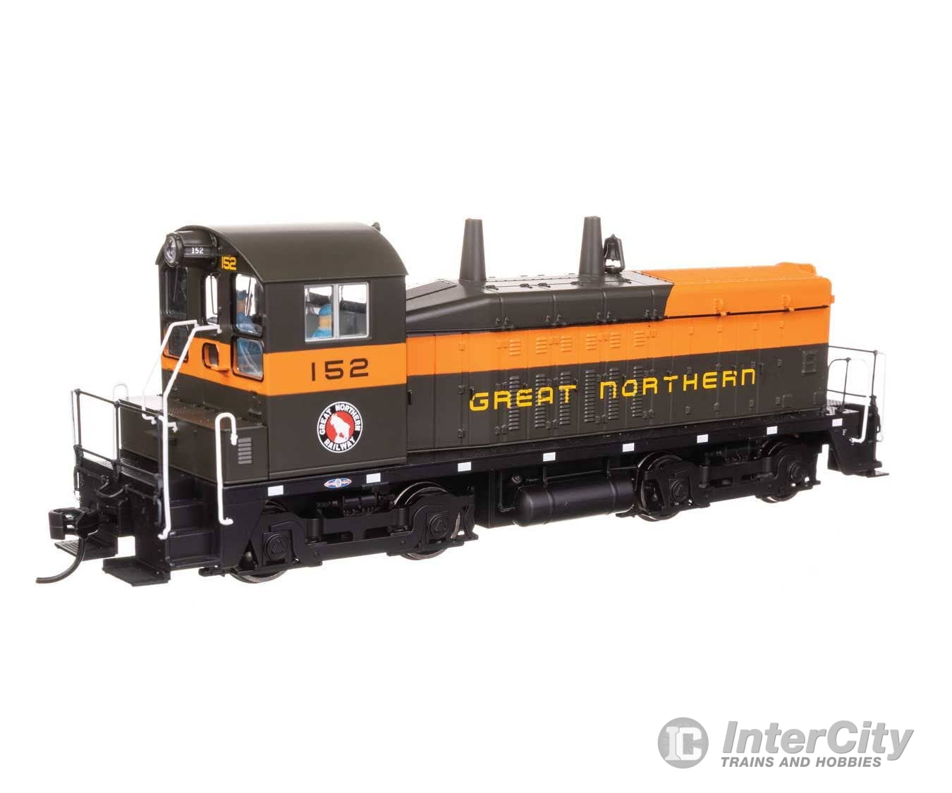 Walthers HO 20627 EMD NW2 Phase V - ESU Sound & DCC - Great Northern #152 Locomotives
