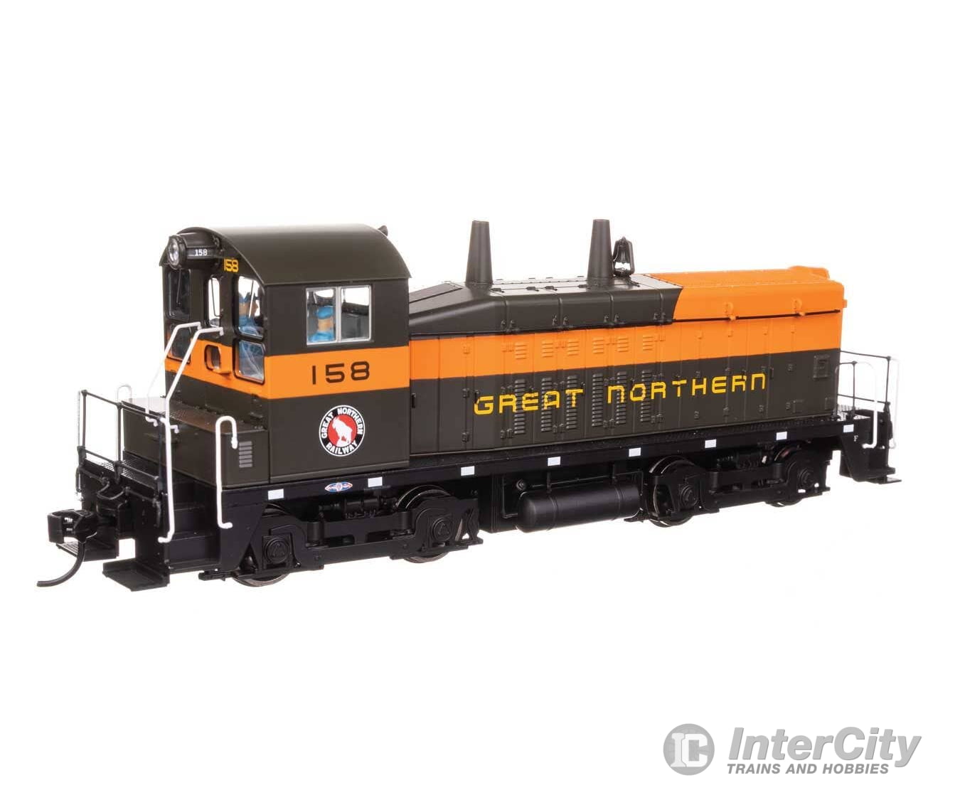 Walthers HO 20628 EMD NW2 Phase V - ESU Sound & DCC - Great Northern #158 Locomotives
