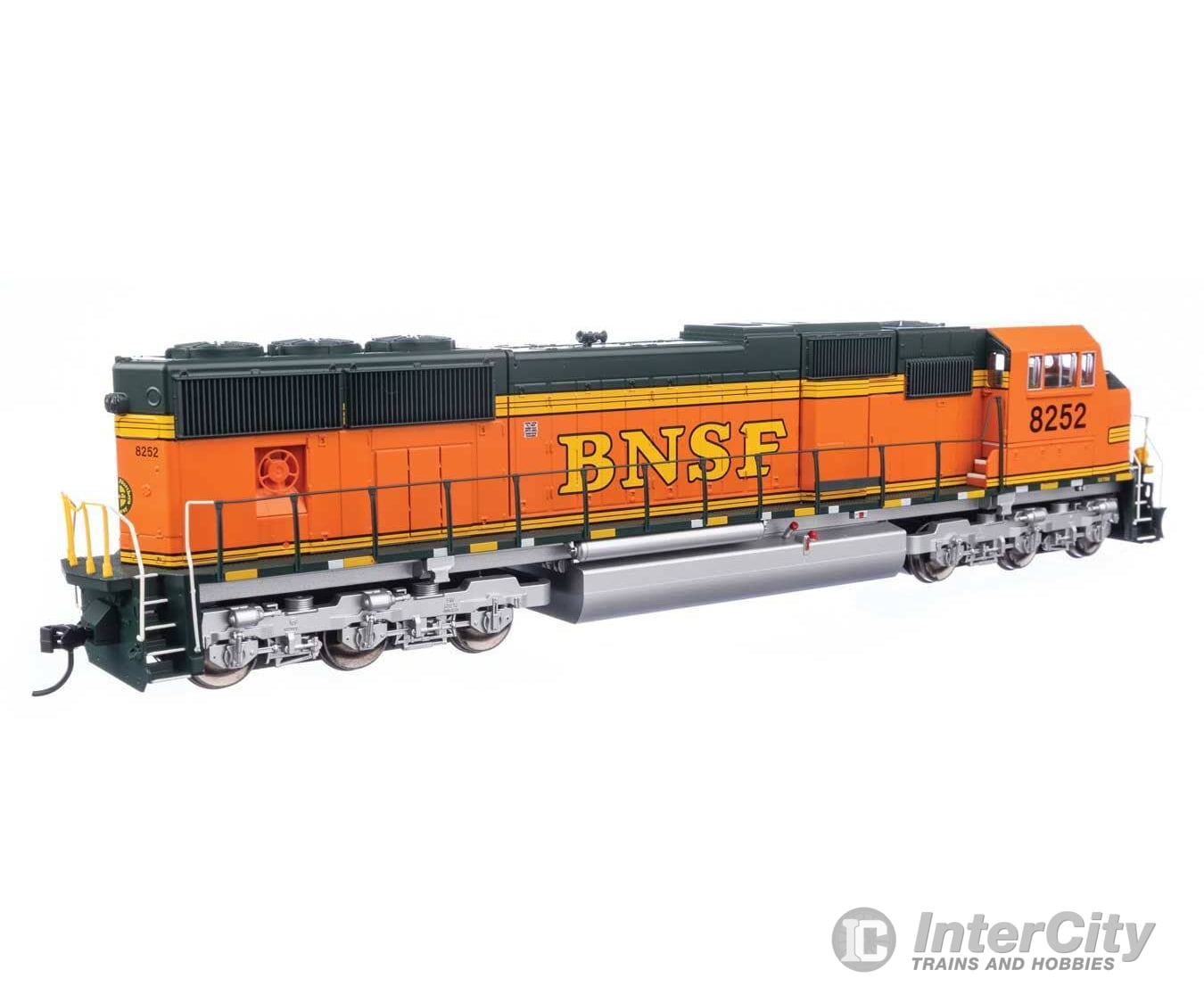 Walthers Ho 21003 Emd Sd75M - Esu(R) Sound & Dcc Bnsf Railway #8252 (Orange Black Green Silver;