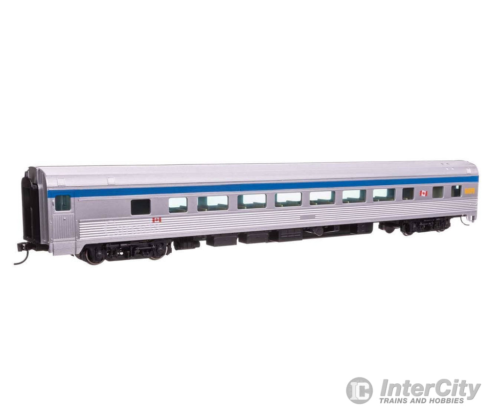 Walthers HO 30021 85’ Budd Large-Window Coach - VIA Rail Passenger Cars