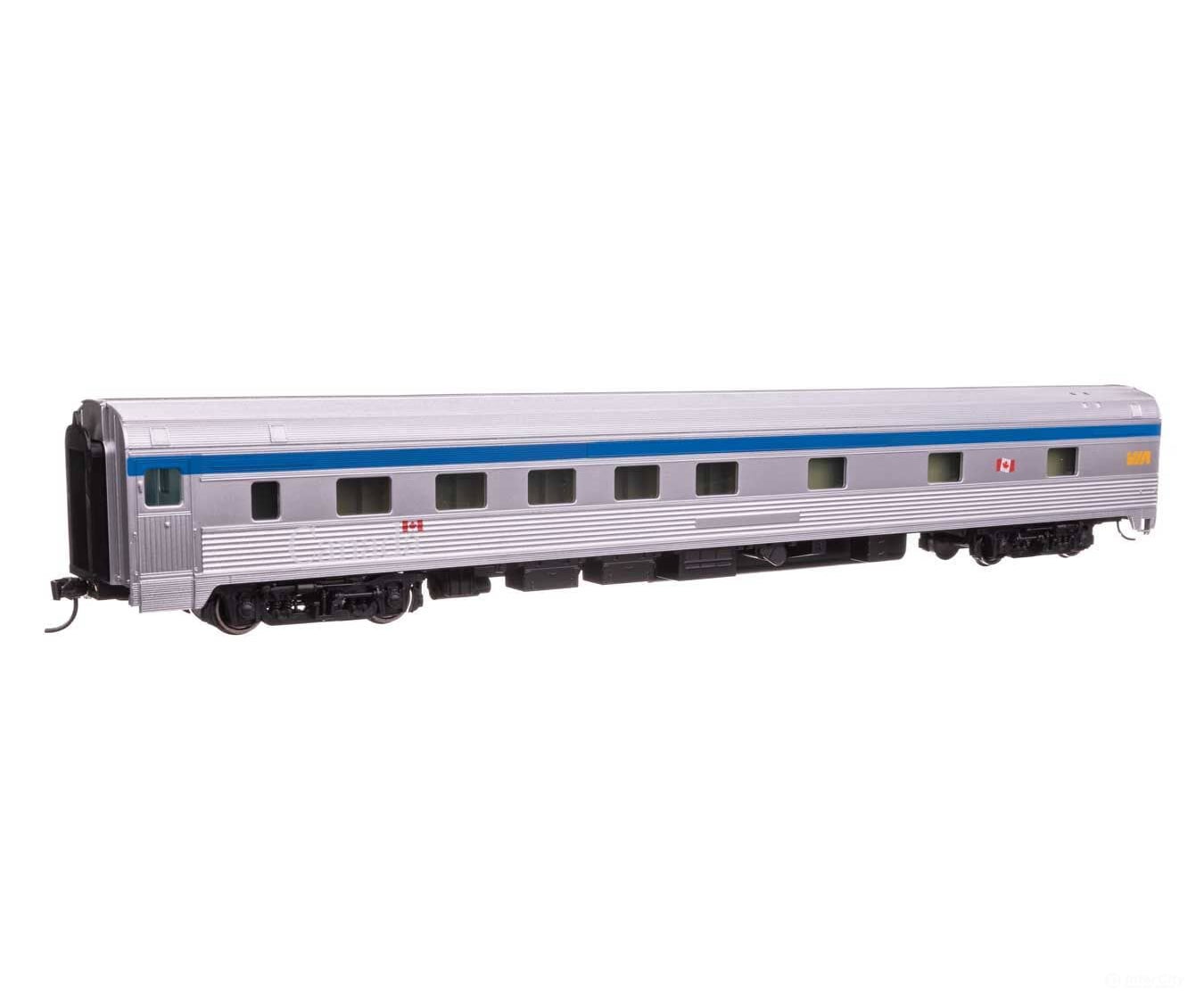 Walthers HO 30118 85’ Budd 10-6 Sleeper - VIA Rail Passenger Cars