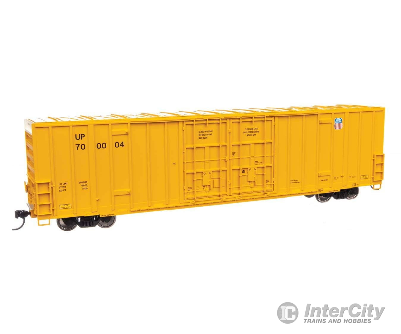Walthers HO 3046 60’ High Cube Plate F Boxcar - Union Pacific(R) #700004 Freight Cars