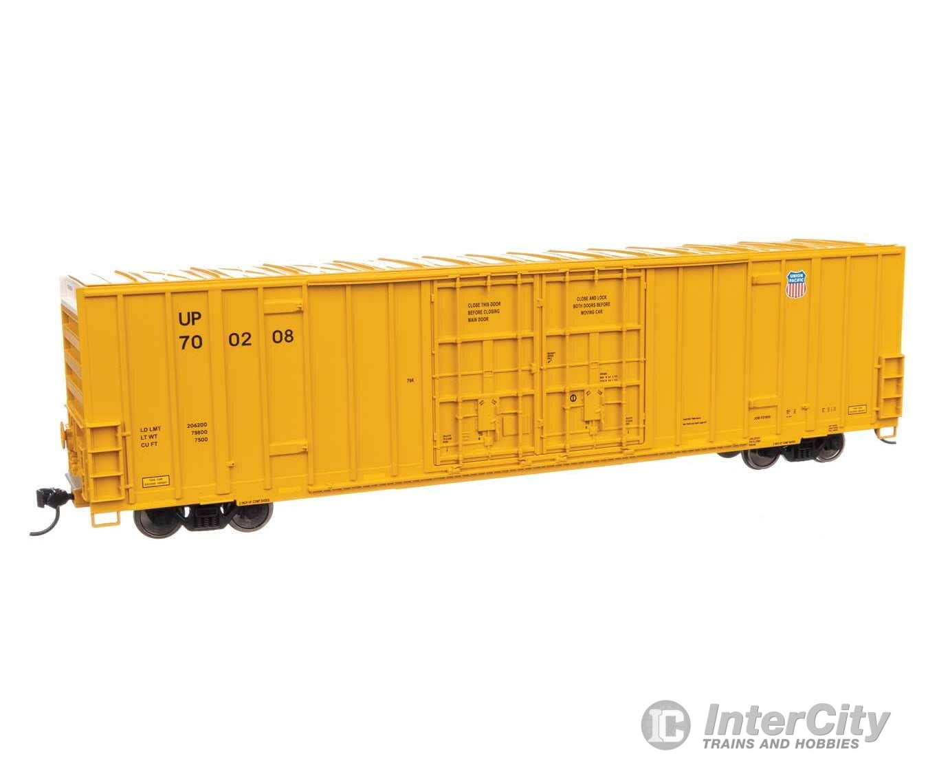 Walthers HO 3048 60’ High Cube Plate F Boxcar - Union Pacific(R) #700208 Freight Cars