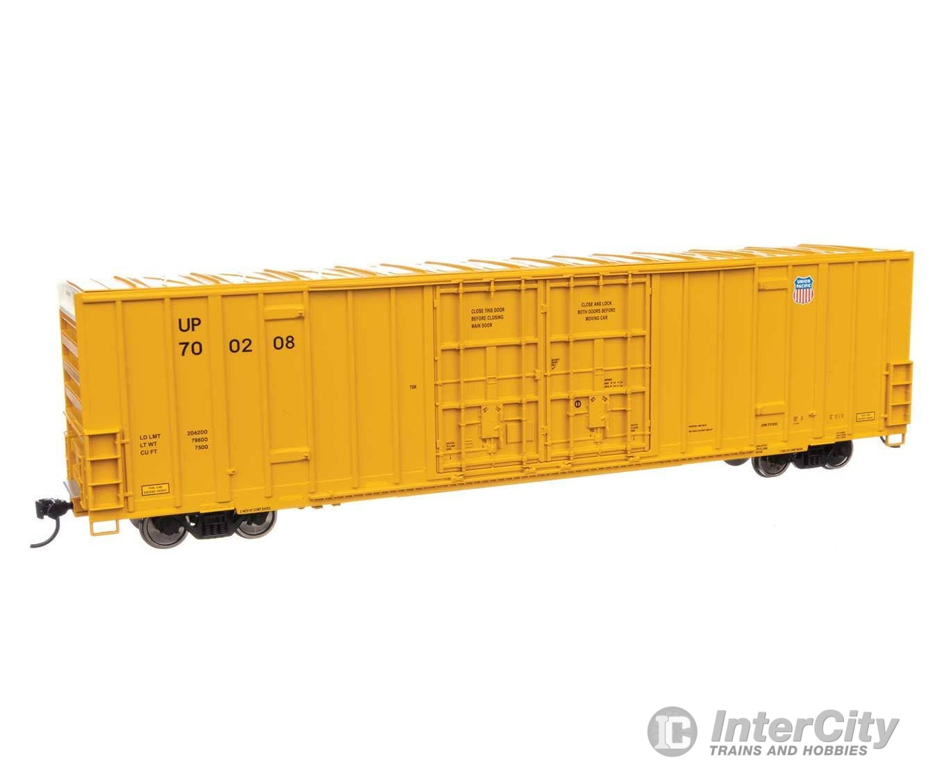Walthers HO 3048 60’ High Cube Plate F Boxcar - Union Pacific(R) #700208 Freight Cars