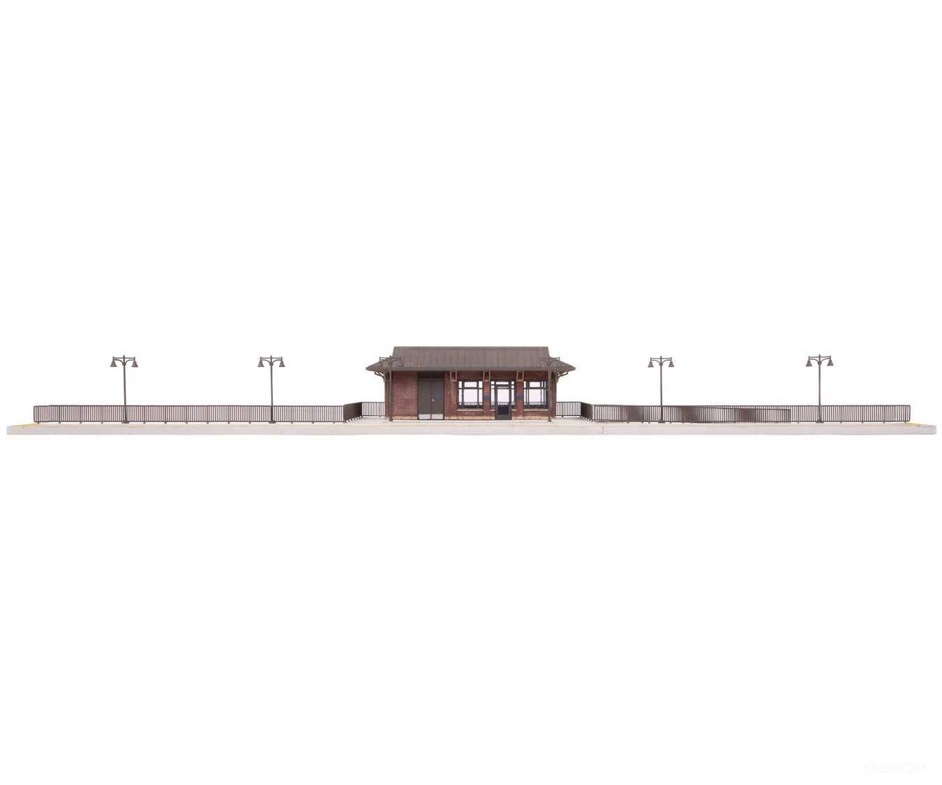 Walthers HO 3392 Amtrak(R) Rural Station - Kit - Structures