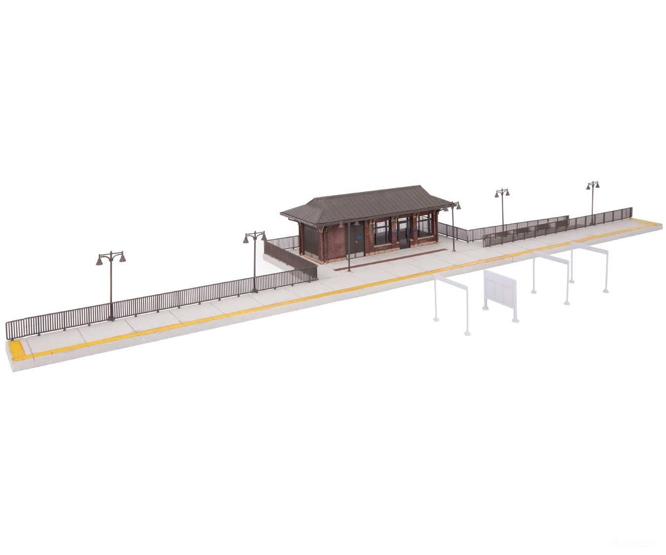 Walthers HO 3392 Amtrak(R) Rural Station - Kit - Structures