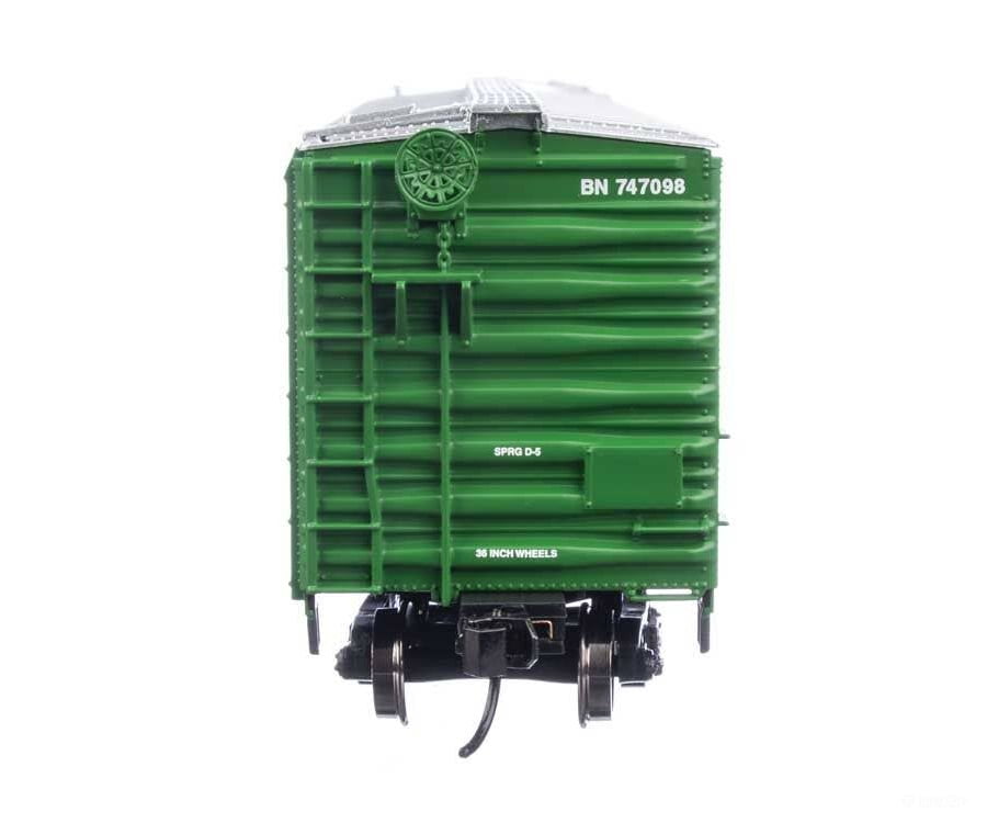 Walthers HO 3780 50’ AAR Mechanical Refrigerator Car - Ready-to-Run - Burlington Northern #747098 - Freight Cars
