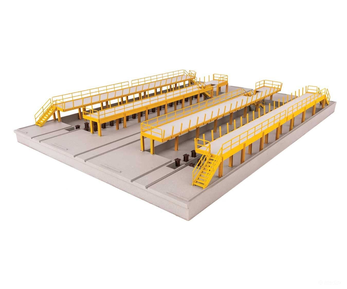 Walthers HO 3908 Modern Diesel Shop - Kit Structures