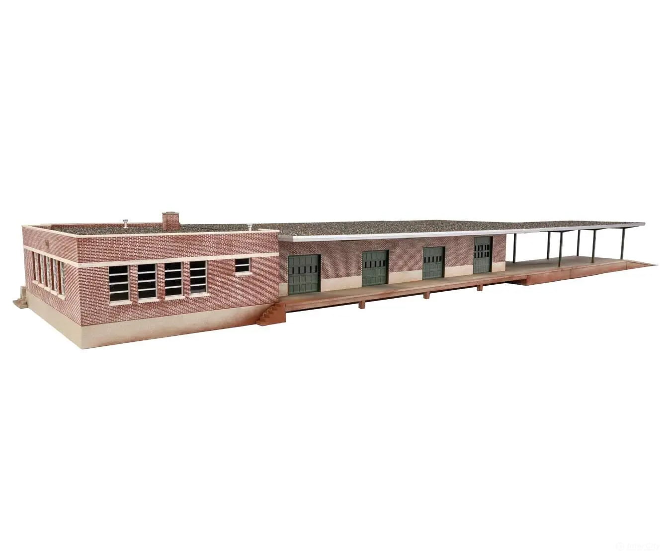 Walthers Ho 4065 Mid-Century Modern Freight Station - Kit 27-3/4 X 8-1/2 2-3/4’’ 70.5 21.5