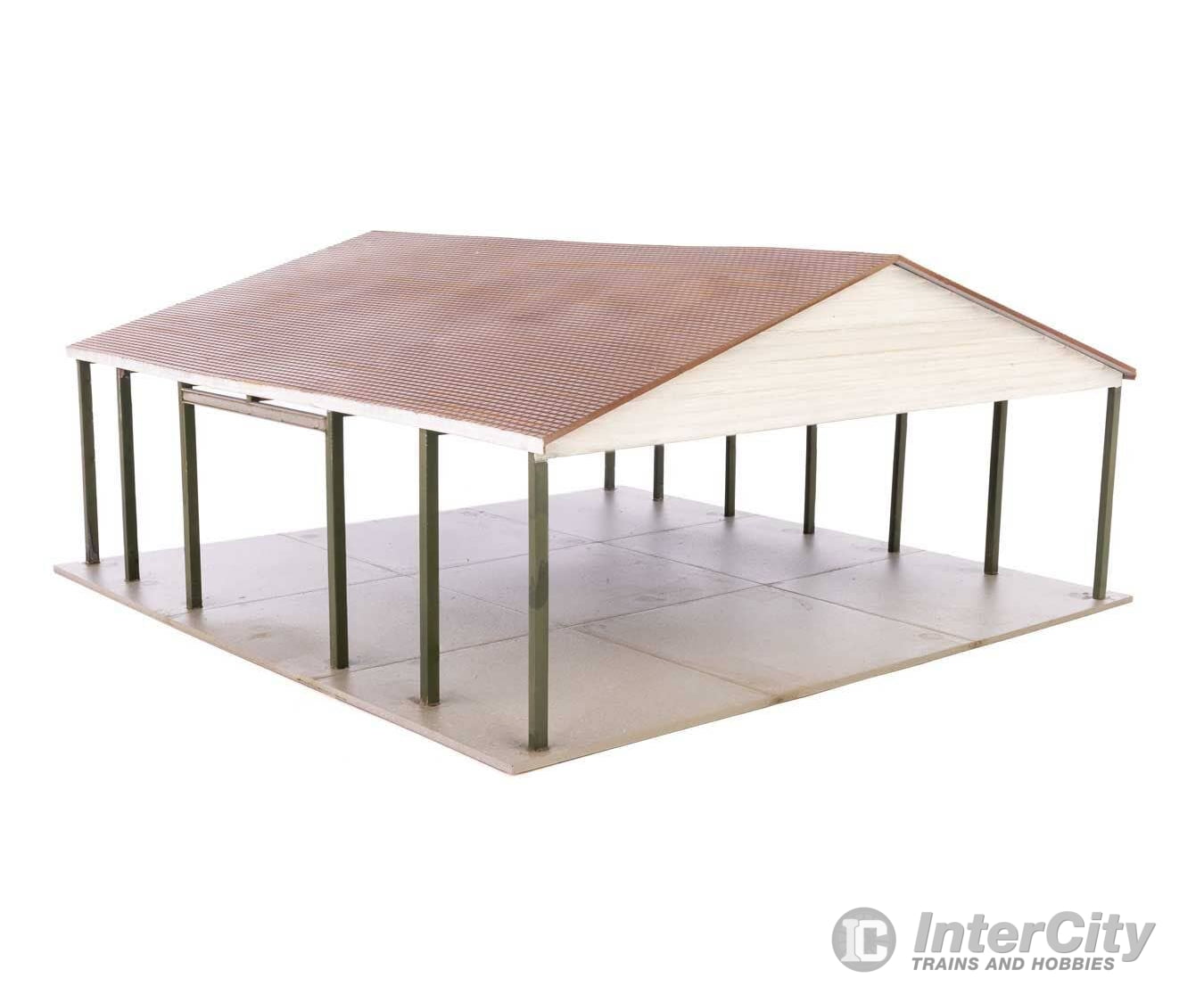 Walthers HO 4180 Open Air Intermodal Shed - Transload Facility - Kit Structures