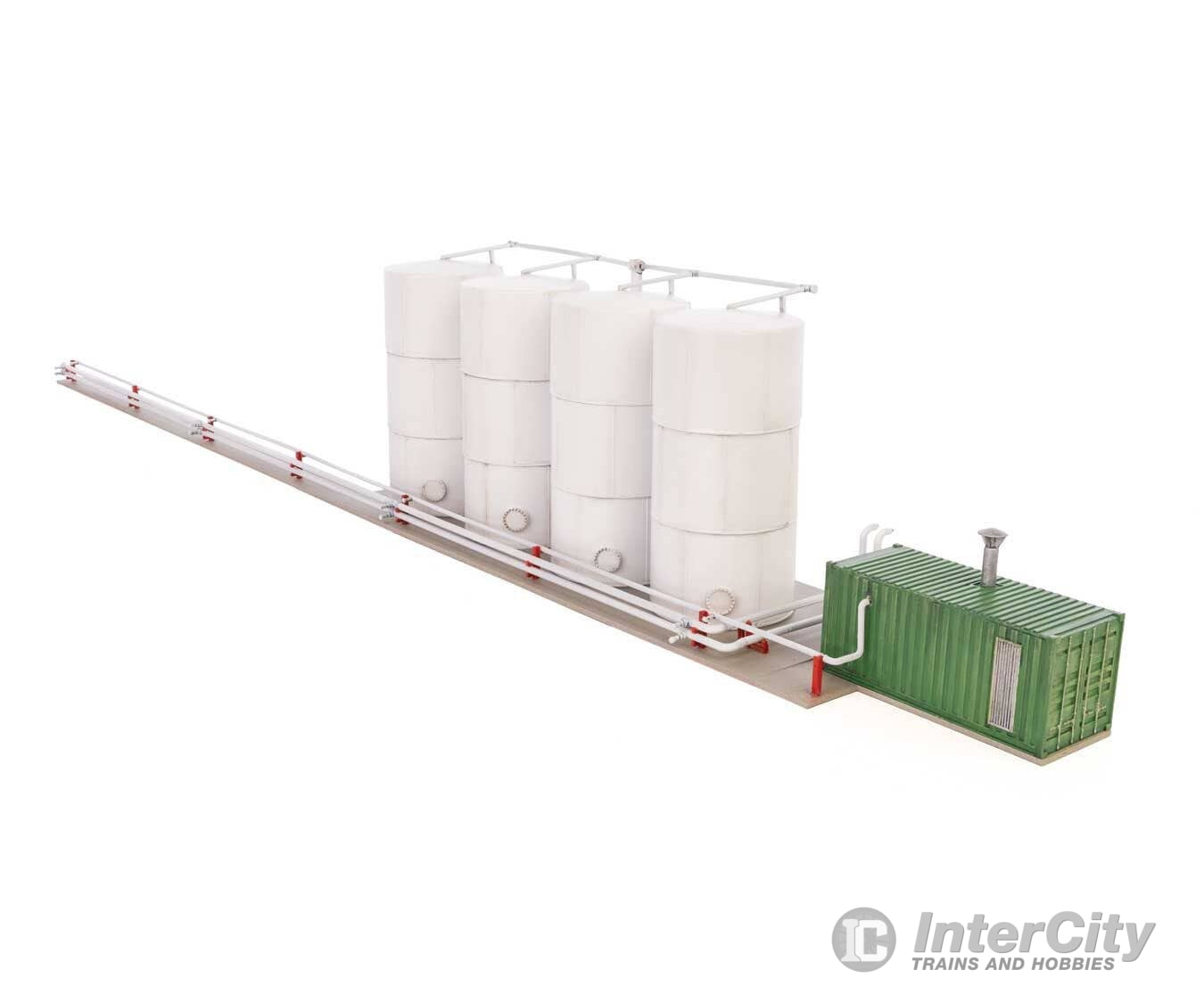 Walthers HO 4181 Corn Syrup Transfer - Transload Facility - Kit Structures