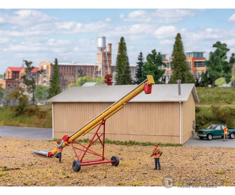 Walthers HO 4183 Utility Auger - Transload Facility - Kit Structures