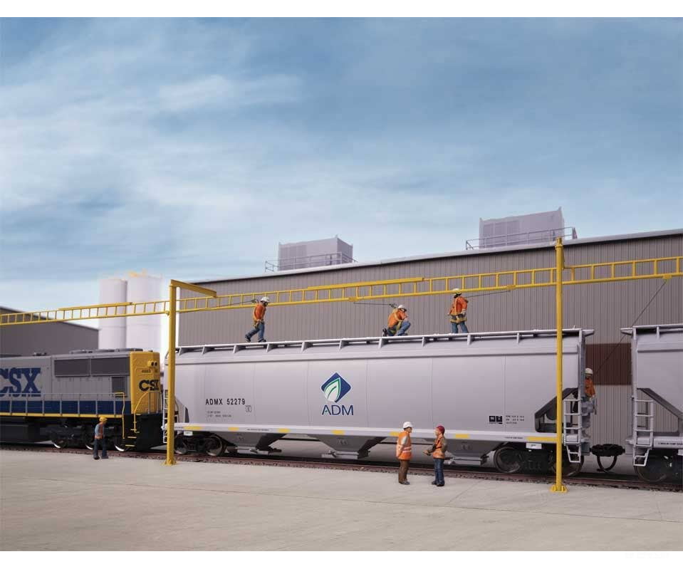 Walthers HO 4185 Transload Facility Safety System - Transload Facility - Kit Structures