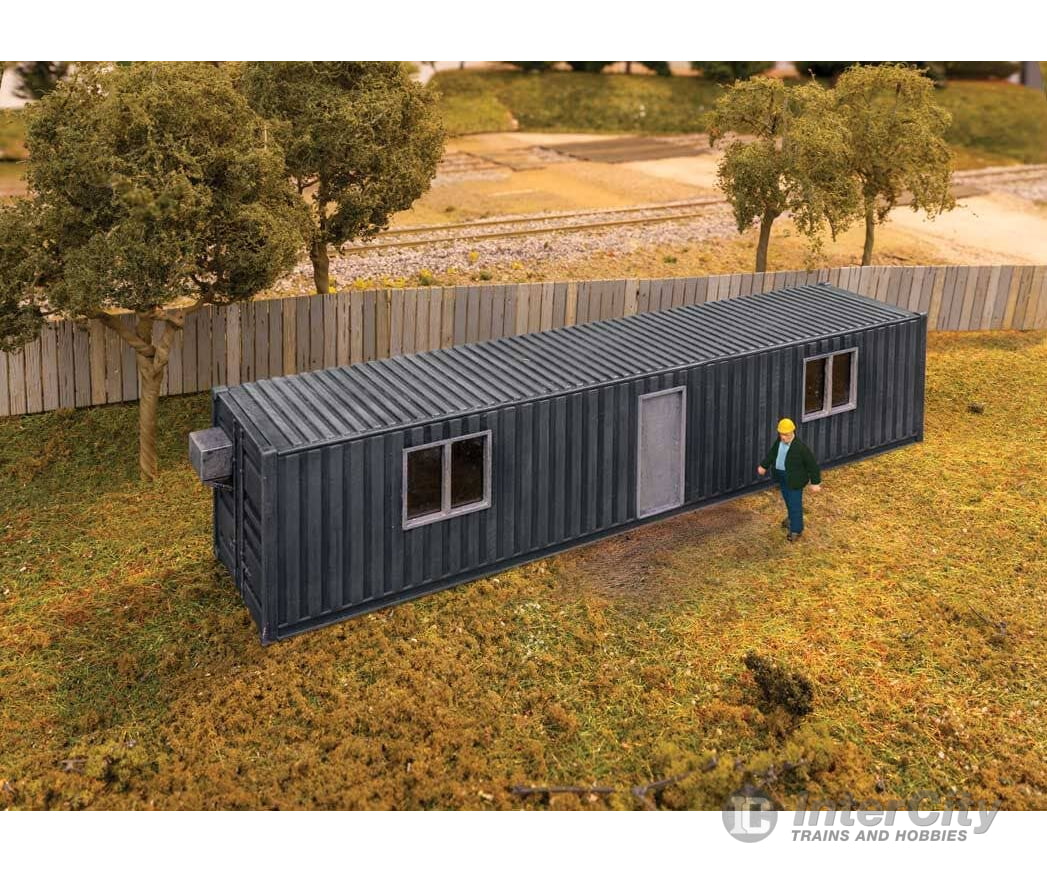 Walthers HO 4188 Transload Mobile Office - Transload Facility - Kit Structures
