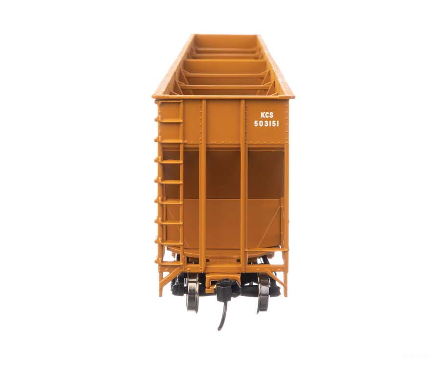 Walthers HO 56346 73’ Greenville 7,000 Cubic Foot Wood Chip Hopper - Kansas City Southern #503151 - Freight Cars