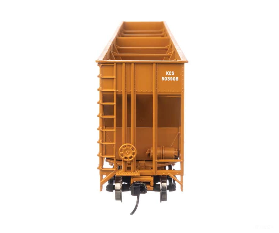 Walthers HO 56348 73’ Greenville 7,000 Cubic Foot Wood Chip Hopper - Kansas City Southern #503908 - Freight Cars