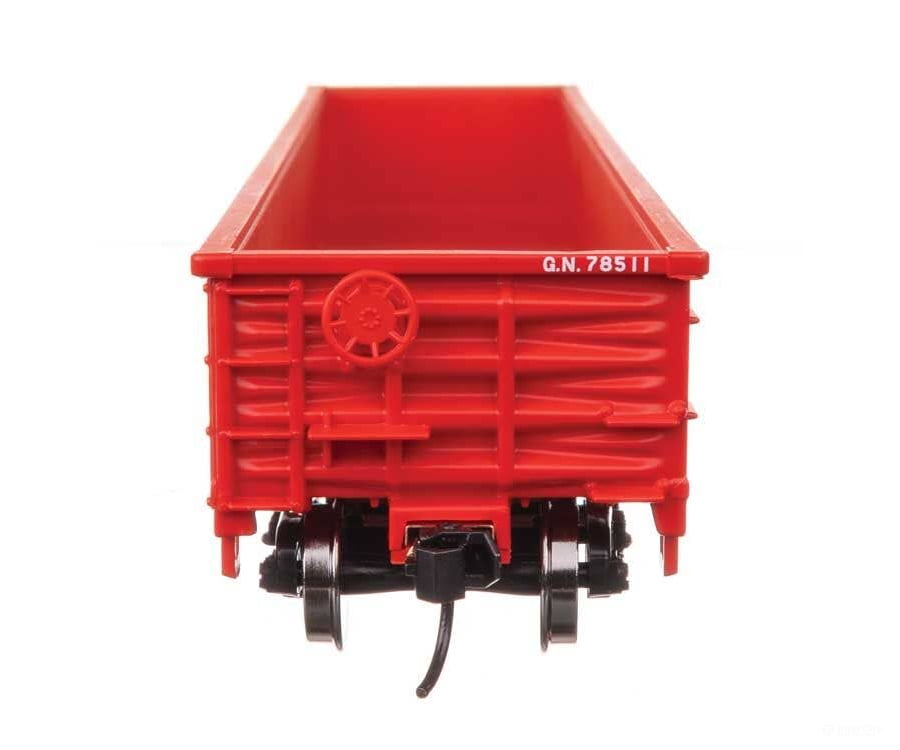 Walthers HO 6080 53’ Corrugated-Side Gondola - Ready To Run - Great Nothern #78511 - Freight Cars