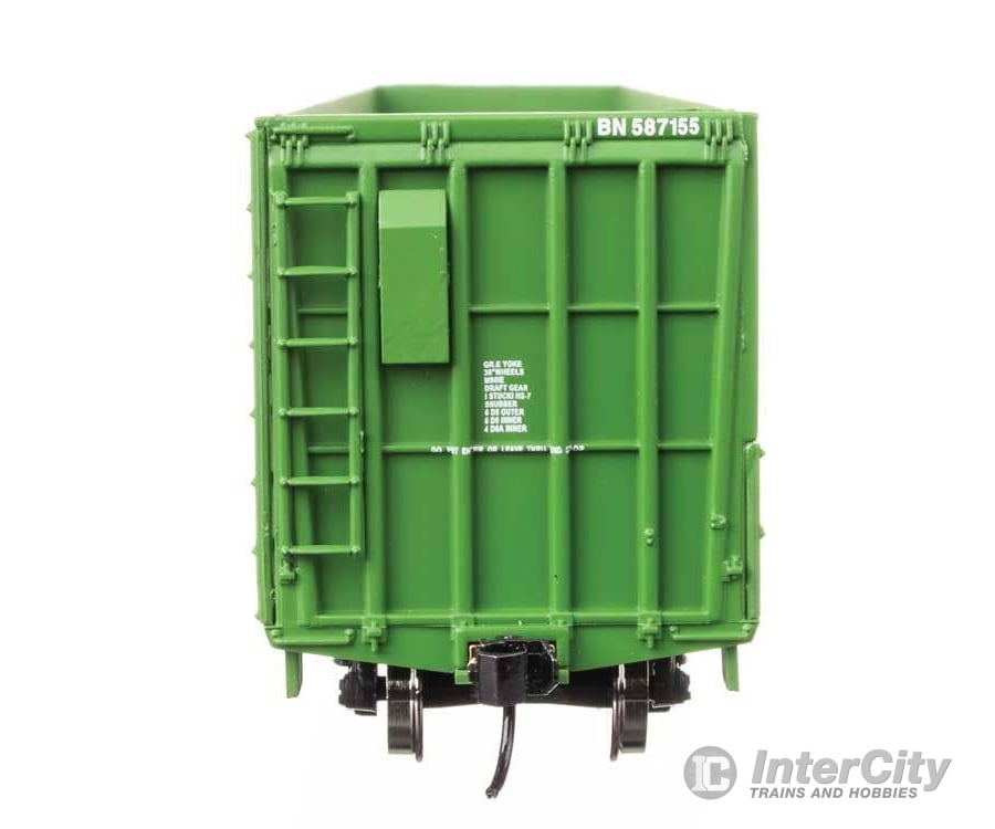 Walthers HO 6107 61’ Wood Chip Gondola - Ready To Run - Burlington Northern #587155 Freight Cars