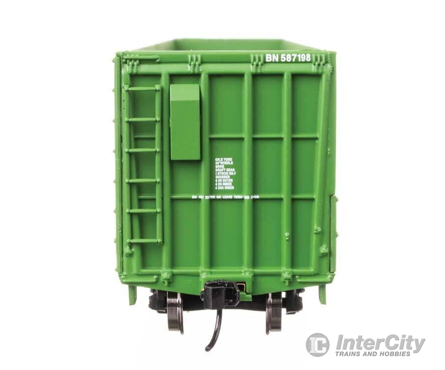 Walthers HO 6108 61’ Wood Chip Gondola - Ready To Run - Burlington Northern #587198 Freight Cars