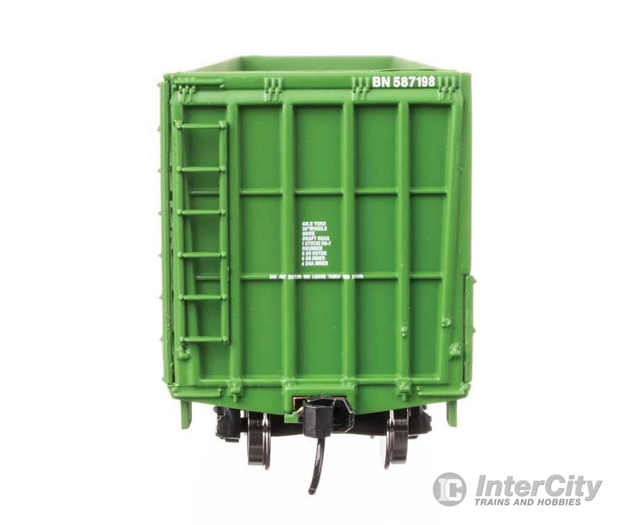 Walthers HO 6108 61’ Wood Chip Gondola - Ready To Run - Burlington Northern #587198 Freight Cars