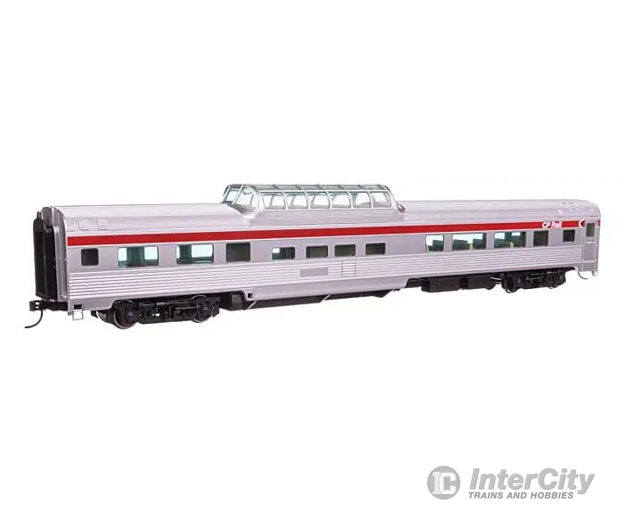 Walthers Ho 910-30413 85’ Budd Dome Coach - Ready To Run Canadian Pacific Passenger Cars