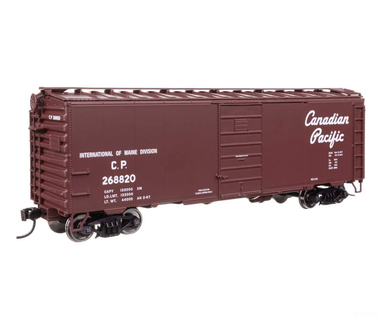 Walthers HO 910-45501 40’ PS-1 Boxcar - Ready to Run - Canadian Pacific #268820 Freight Cars