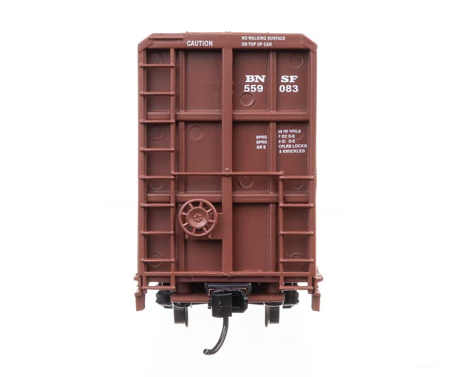 Walthers HO 910-50735 72’ Centerbeam Flatcar w/Opera Windows - BNSF #559083 - Freight Cars