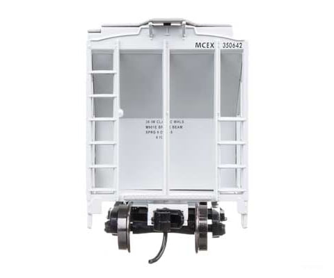 Walthers HO 910-8515 37’ 2980 Cubic-Foot 2-Bay Covered Hopper - MCEX #350642 - Freight Cars