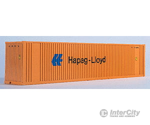 Walthers Ho 933-1705 40’ High Cube Container - Hapag-Lloyd Freight Loads & Containers