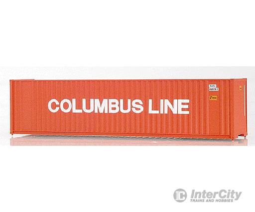 Walthers Ho 933-1720 40’ High Cube Container - Columbus Line Freight Loads & Containers