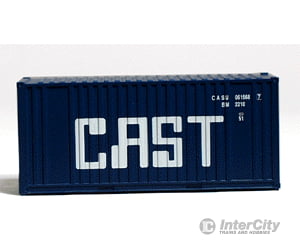 Walthers Ho 933-1762 20’ Ribbed-Side Container - Cast Freight Loads & Containers