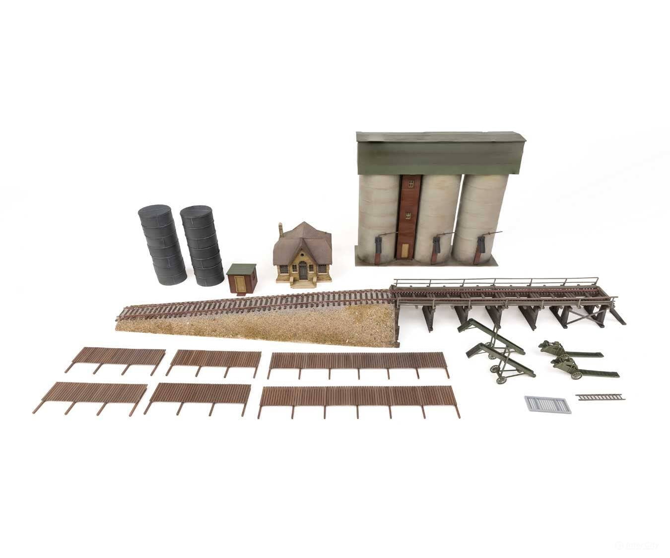 Walthers HO 933-4094 Vintage Coal Dealer - Kit Structures
