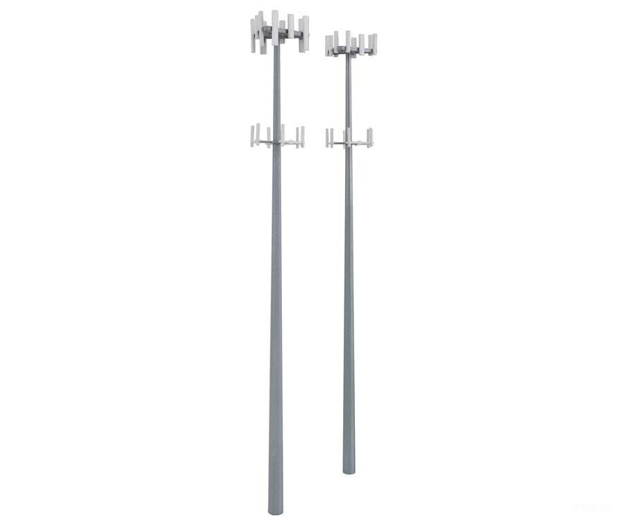 Walthers Cornerstone 3345 Modern Communication Tower -- Kit - 9-3/4 Tall X 1’ Wide 24.7 2.5Cm