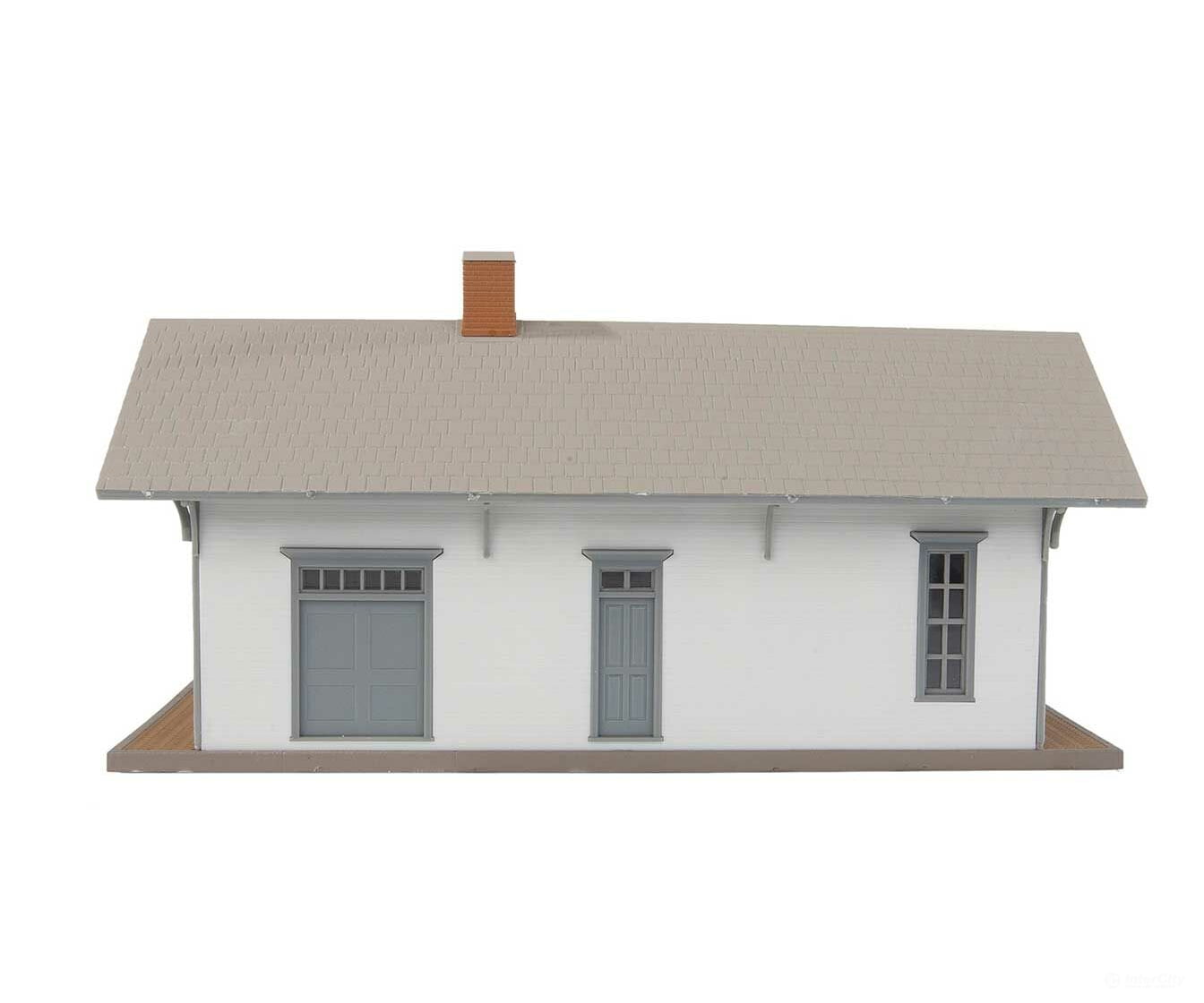 Walthers Cornerstone 3532 Golden Valley Depot -- Kit - 6-1/2 X 3-3/8 4’ 16.2 8.4 10Cm Structures