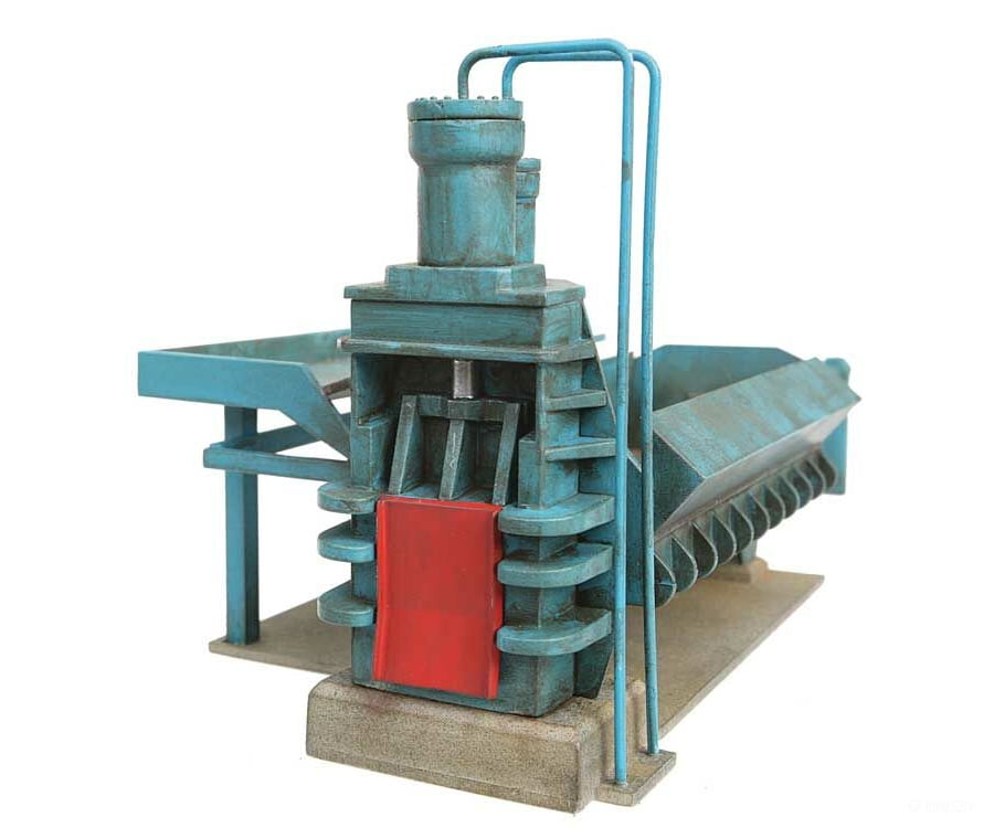 Walthers Cornerstone 3630 Ferrous Shear -- Kit - 7-1/4 X 3 18.4 7.6 7.6Cm Structures