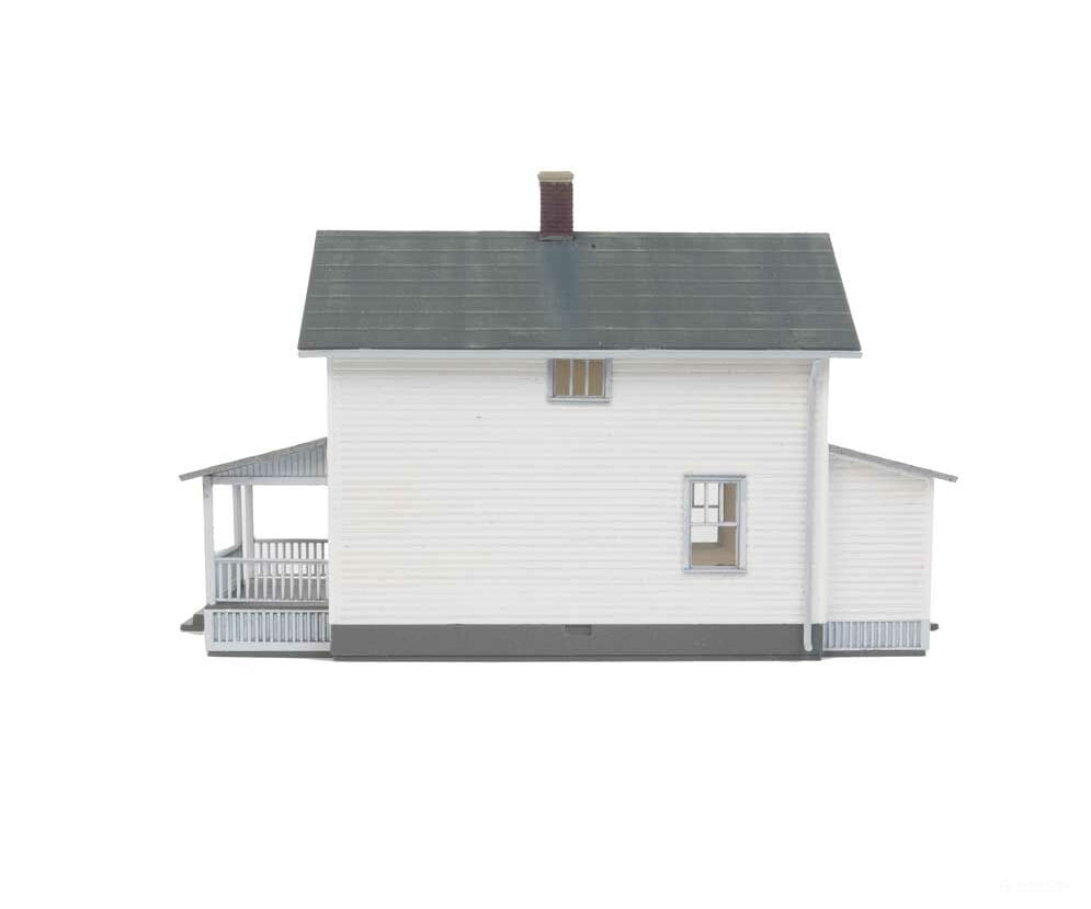 Walthers Cornerstone 3790 Company House Pkg(2) -- Kit - Each: 6-7/16 X 2-13/16 3-3/4’ 16.3 7.1